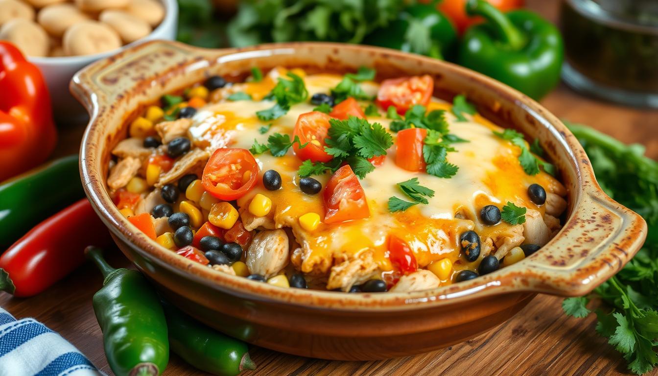 Southwestern Chicken Casserole