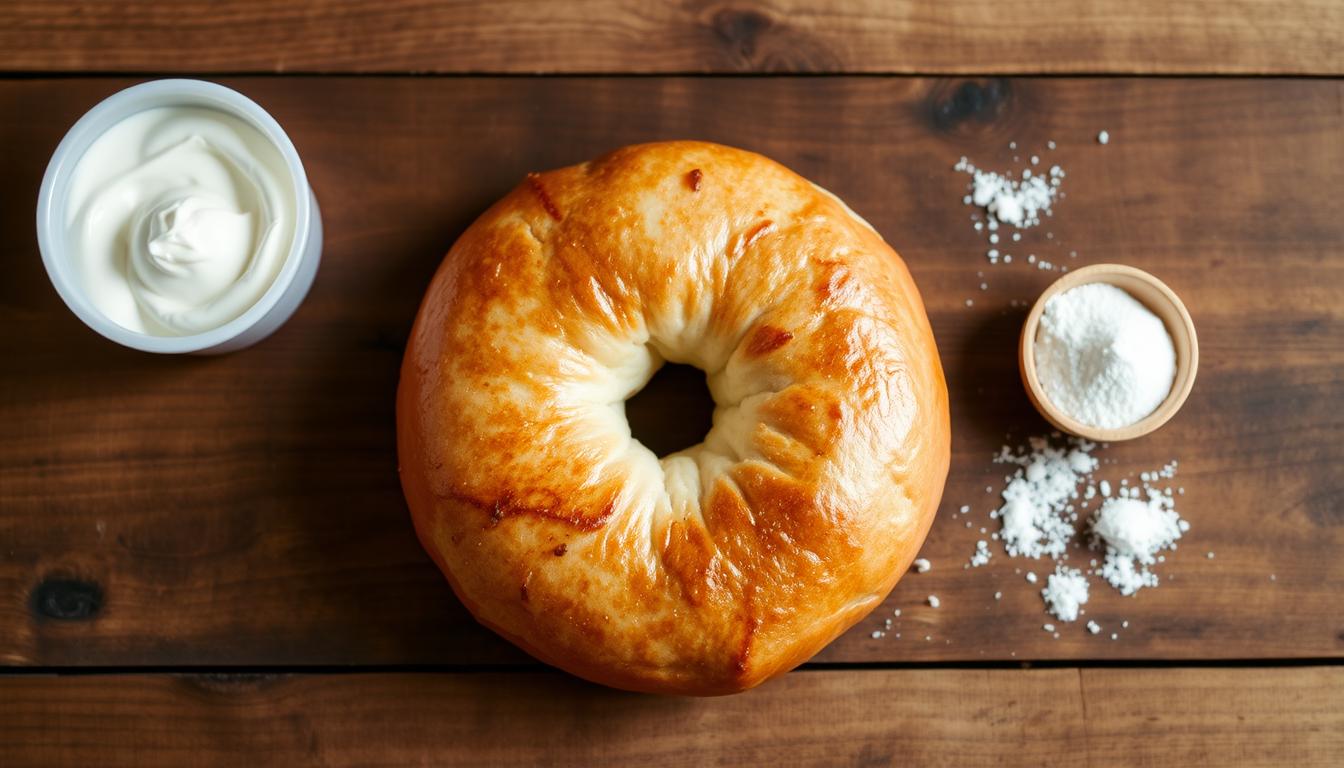 Air Fryer Protein Bagels
