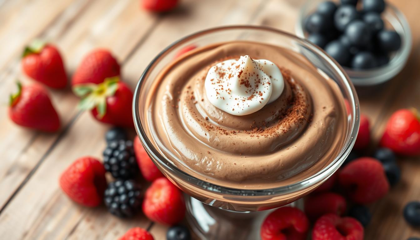 High Protein Chocolate Mousse