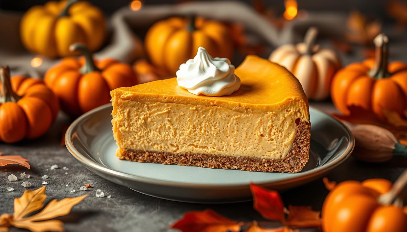 High-Protein Pumpkin Cheesecake